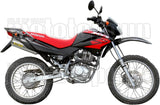Impianto Di Scarico Completo Non Catalizzato E Con Omologazione Suono Thunder Alluminio Acciaio - Arrow Special Parts Compatibile Con Honda Xr 125 R (2004-2005)