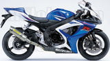Impianto Di Scarico Completo Non Catalizzato E Con Omologazione Suono Thunder Alluminio Acciaio - Arrow Special Parts Compatibile Con Suzuki Gsx-R 600 Ie (2006-2007)