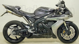 Doppio Terminale Di Scarico Con Omologazione Suono Thunder Alluminio Acciaio - Arrow Special Parts Compatibile Con Yamaha Yzf 1000 R1 (2004-2006)