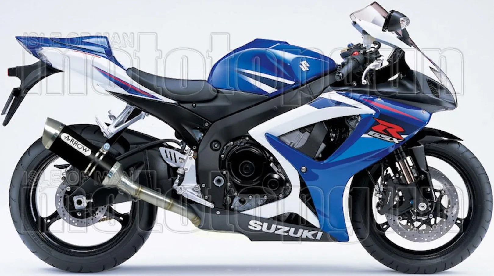 Impianto Di Scarico Completo Non Catalizzato E Con Omologazione Suono Thunder Alluminio Nero Acciaio - Arrow Special Parts Compatibile Con Suzuki Gsx-R 600 Ie (2006-2007)