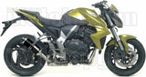 Terminale Di Scarico Non Catalizzato E Con Omologazione Suono Thunder Alluminio Nero Carbonio - Arrow Special Parts Compatibile Con Honda Cb 1000 R (2008-2017)