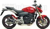 Impianto Di Scarico Completo Non Catalizzato E Con Omologazione Suono Thunder Alluminio Nero Carbonio - Arrow Special Parts Compatibile Con Honda Cbr 600 F (2011-2013)