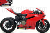 Terminale Di Scarico Con Omologazione Suono Works Titanio Carbonio - Arrow Special Parts Compatibile Con Ducati 899 Panigale (2014-2015)