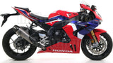 Terminale Di Scarico Con Omologazione Suono Works Titanio Carbonio - Arrow Special Parts Compatibile Con Honda Cbr 1000 Rr - R (2020-2023)