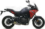 Terminale Di Scarico Con Omologazione Suono Works Titanio Carbonio - Arrow Special Parts Compatibile Con Yamaha Tracer 700 (2020)