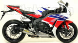Terminale Di Scarico Non Catalizzato E Con Omologazione Suono X-Kone Nichrom Carbonio - Arrow Special Parts Compatibile Con Honda Cbr 1000 Rr (2014-2016)