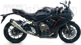 Complete Non-Catalytic Exhaust System With Sound Certification X-Kone Nichrom Carbon - Arrow Special Parts Compatible With Honda Cbr 650 R (2019-2023)