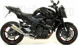 Terminale Di Scarico Con Omologazione Suono X-Kone Nichrom Carbonio - Arrow Special Parts Compatibile Con Kawasaki Z 750 R (2011-2014)