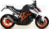 Terminale Di Scarico Con Omologazione Suono X-Kone Nichrom Carbonio - Arrow Special Parts Compatibile Con Ktm 1290 Superduke Gt (2017-2021)