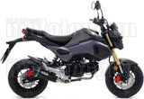 Complete Catalytic Exhaust System With Sound Certification X-Kone Black Nichrom Carbon - Arrow Special Parts Compatible With Honda Msx 125 (2016-2020)