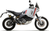 Terminale Di Scarico Con Omologazione Suono Indy-Race Alluminio Nero Acciaio - Arrow Special Parts Compatibile Con Ducati Desert-X 950 (2022-2025)