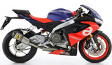 Impianto Di Scarico Completo Non Catalizzato E Con Omologazione Suono Indy-Race Titanio Carbonio - Arrow Special Parts Compatibile Con Aprilia Rs 660 (2020-2024)