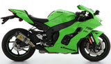 Terminale Di Scarico Senza Omologazione Suono Indy-Race Titanio Titanio - Arrow Special Parts Compatibile Con Kawasaki Zx-10R (2021-2024)