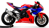 Impianto Di Scarico Completo Non Catalizzato E Senza Omologazione Suono Pista Titanio Carbonio - Arrow Special Parts Compatibile Con Honda Cbr 1000 Rr - R (2020-2023)