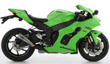 Terminale Di Scarico Non Catalizzato E Con Omologazione Suono Pro-Race Alluminio Acciaio - Arrow Special Parts Compatibile Con Kawasaki Zx-10R (2021-2024)