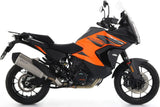 Impianto Di Scarico Completo Non Catalizzato E Con Omologazione Suono Sonora Titanio Fondello Carby - Arrow Special Parts Compatibile Con Ktm 1390 Superadventure R (2025-2026)