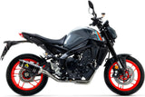 Impianto Di Scarico Completo Catalizzato E Con Omologazione Suono Thunder Alluminio Nero Carbonio - Arrow Special Parts Compatibile Con Yamaha Mt-09 (2021-2023)