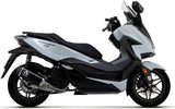 Impianto Di Scarico Completo Non Catalizzato E Con Omologazione Suono Urban Alluminio Nero Alluminio Nero - Arrow Special Parts Compatibile Con Honda Forza 125 (2021-2024)