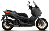 Impianto Di Scarico Completo Catalizzato E Con Omologazione Suono Urban Alluminio Nero Acciaio Nero - Arrow Special Parts Compatibile Con Yamaha X-Max 125 (2021-2024)