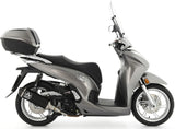 Terminale Di Scarico Catalizzato E Con Omologazione Suono Urban Alluminio Nero Acciaio Nero - Arrow Special Parts Compatibile Con Honda Sh 350 (2021-2023)