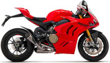 Doppio Terminale Di Scarico Senza Omologazione Suono Works Titanio Carbonio - Arrow Special Parts Compatibile Con Ducati Streetfighter V4 (2020-2024)