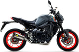 Impianto Di Scarico Completo Catalizzato E Con Omologazione Suono Works Titanio Carbonio - Arrow Special Parts Compatibile Con Yamaha Mt-09 (2021-2023)