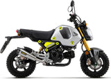 Terminale Di Scarico Con Omologazione Suono X-Kone Nichrom Carbonio - Arrow Special Parts Compatibile Con Honda Msx 125 Grom (2021-2024)