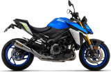 Terminale Di Scarico Con Omologazione Suono X-Kone Nichrom Carbonio - Arrow Special Parts Compatibile Con Suzuki Gsx-S 950 (2021-2023)