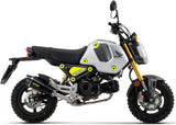 Terminale Di Scarico Con Omologazione Suono X-Kone Nichrom Nero Carbonio - Arrow Special Parts Compatibile Con Honda Msx 125 Grom (2021-2024)
