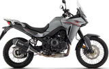 Impianto Di Scarico Completo Non Catalizzato E Con Omologazione Suono Explorer Alluminio Nero Fondello Carby - Arrow Special Parts Compatibile Con Honda Xl 750 Transalp (2023-2024)