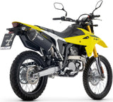 Impianto Di Scarico Completo Non Catalizzato E Con Omologazione Suono Explorer Alluminio Nero Fondello Carby - Arrow Special Parts Compatibile Con Suzuki Dr-Z4S (2025-2026)