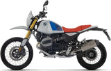 Terminale Di Scarico Con Omologazione Suono Explorer Titanio Fondello Carby - Arrow Special Parts Compatibile Con Bmw R12 G - S (2025-2026)