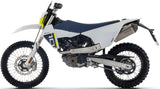 Complete Exhaust System Without Catalytic Converter And Without Sound Certification Explorer Titanium Body And Carbon Cap - Arrow Special Parts Compatible With Husqvarna 701 Enduro (2026)