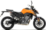 Terminale Di Scarico Senza Omologazione Suono Gp2 Gp-2 Nichrom Nero - Arrow Special Parts Compatibile Con Ktm 790 Duke (2025-2026)