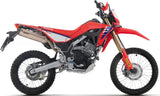 Impianto Di Scarico Completo Non Catalizzato E Senza Omologazione Suono Icon Titanio Fondello Carby - Arrow Special Parts Compatibile Con Honda Crf 300 L (2025-2026)