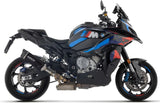 Terminale Di Scarico Con Omologazione Suono Indy-Race Evo Alluminio Nero Fondello Carby - Arrow Special Parts Compatibile Con Bmw M 1000 Xr (2025-2026)