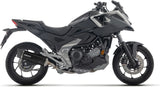 Impianto Di Scarico Completo Non Catalizzato E Con Omologazione Suono Indy-Race Evo Alluminio Nero Fondello Carby - Arrow Special Parts Compatibile Con Honda Nc 750 X (2025-2026)