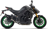 Impianto Di Scarico Completo Non Catalizzato E Con Omologazione Suono Indy-Race Evo Alluminio Nero Fondello Carby - Arrow Special Parts Compatibile Con Kawasaki Z 1100 (2025-2026)