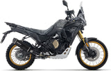 Impianto Di Scarico Completo Non Catalizzato E Con Omologazione Suono Indy-Race Evo Alluminio Nero Fondello Inox - Arrow Special Parts Compatibile Con Voge Valico 800 Dsx Rally (2025-2026)