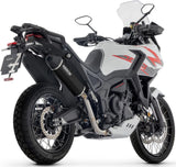 Terminale Di Scarico Con Omologazione Suono Indy-Race Evo Alluminio Nero Fondello Carby - Arrow Special Parts Compatibile Con Zontes Zt 703 F (2025-2026)