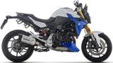 Terminale Di Scarico Con Omologazione Suono Indy Race Evo Titanio Fondello Carby - Arrow Special Parts Compatibile Con Bmw F 900 R (2025-2026)