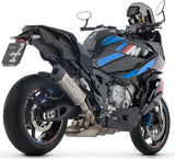 Terminale Di Scarico Con Omologazione Suono Indy-Race Evo Titanio Fondello Carby - Arrow Special Parts Compatibile Con Bmw M 1000 Xr (2025-2026)
