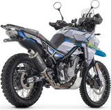 Terminale Di Scarico Con Omologazione Suono Indy-Race Evo Alluminio Nero - Arrow Special Parts Compatibile Con Cfmoto 450 Mt (2024)