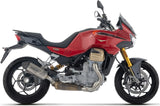 Terminale Di Scarico Con Omologazione Suono Indy Race Evo Titanio Fondello Carby - Arrow Special Parts Compatibile Con Moto Guzzi V 100 Mandello E5+ (2025-2026)