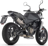 Terminale Di Scarico Con Omologazione Suono Indy-Race Evo Titanio Carbonio - Arrow Special Parts Compatibile Con Husqvarna Svartpilen 801 (2024-2025)
