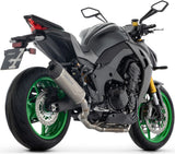 Impianto Di Scarico Completo Non Catalizzato E Con Omologazione Suono Indy-Race Evo Titanio Fondello Carby - Arrow Special Parts Compatibile Con Kawasaki Z 1100 Se (2025-2026)
