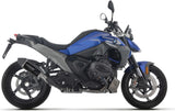 Impianto Di Scarico Completo Non Catalizzato E Con Omologazione Suono Indy-Race Evo Alluminio Nero Fondello Carby - Arrow Special Parts Compatibile Con Bmw R 1300 Rs (2025-2026)