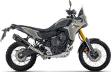 Terminale Di Scarico Con Omologazione Suono Indy-Race Evo Alluminio Nero Fondello Carby - Arrow Special Parts Compatibile Con Yamaha Ténéré 700 (2025-2026)