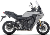 Impianto Di Scarico Completo Non Catalizzato E Senza Omologazione Suono Indy-Race Evo Alluminio Nero Fondello Carby - Arrow Special Parts Compatibile Con Yamaha Tracer 9 (2025-2026)