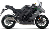 Impianto Di Scarico Completo Non Catalizzato E Con Omologazione Suono Indy-Race Evo Titanio Fondello Carby - Arrow Special Parts Compatibile Con Kawasaki Ninja 1100 Sx (2025-2026)